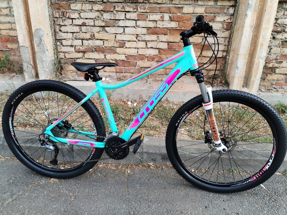 Bicicleta cross roti 27.5 cadru aluminiu 41 cm Frâne disc hidraulice