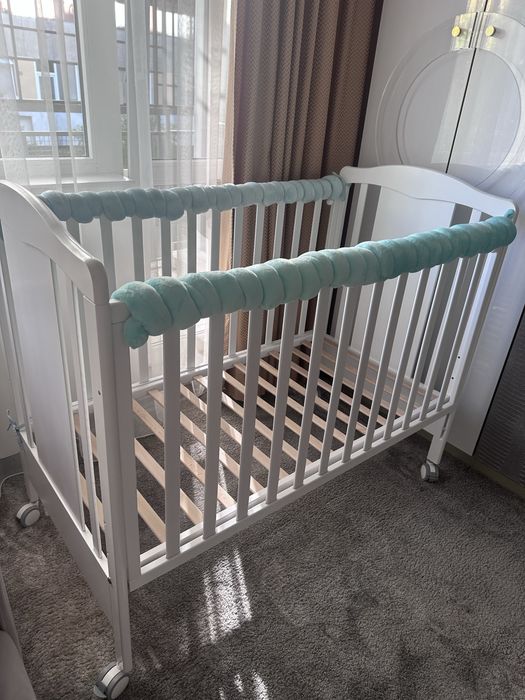 Бебешка кошара BonBon grigio + матрак+протектор