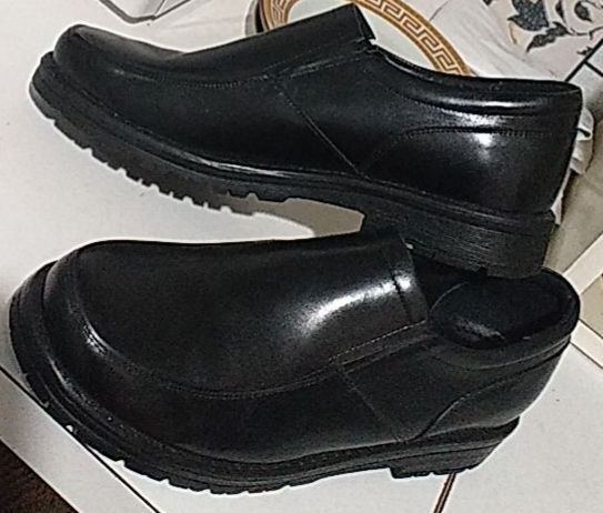 Туфли на  Толстой подошве  кожаная импортная