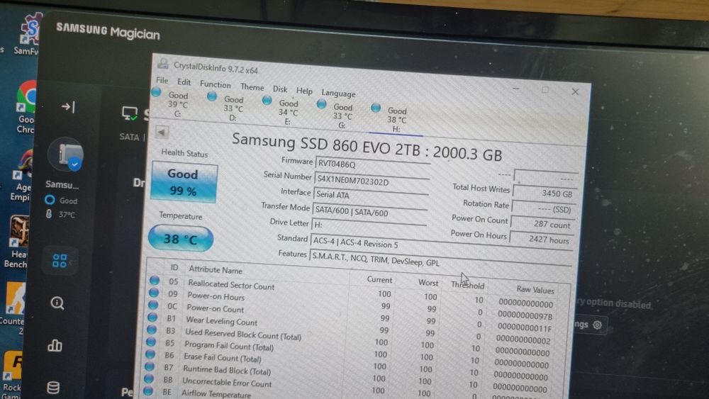 Ssd samsung 860 evo 2tb