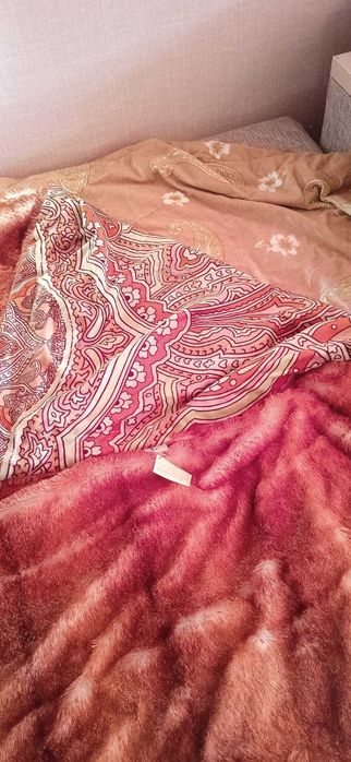 одеяло теплое двухспалка флисовое