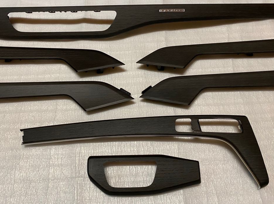 Trimuri LEMN MAT Audi A4 A5 B9 8W ORIGINALE ! Ornamente S4 S5 B9 F5