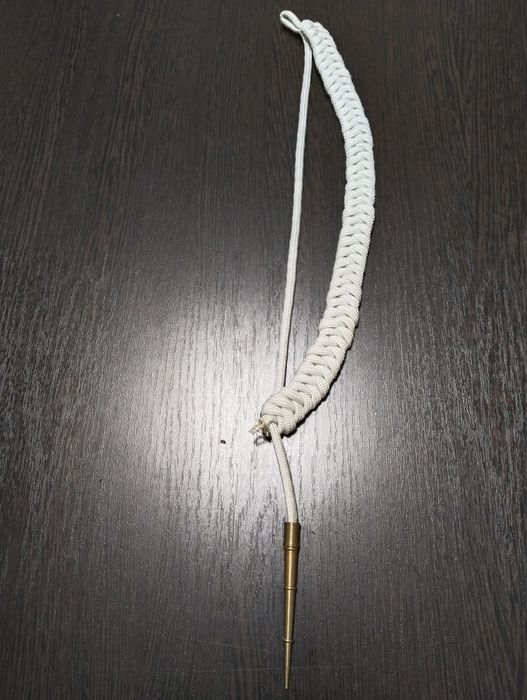 Аксельбант белый