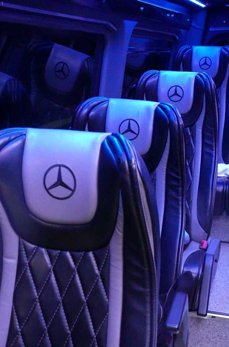 Oq Mercedes-Benz Sprinter haydovchi bilan | Transfer |Guruhli safarlar