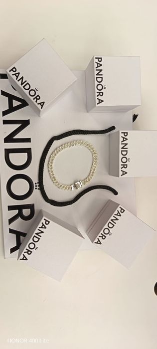 Bratara Pandora Cuban Argint S925 Produs Nou