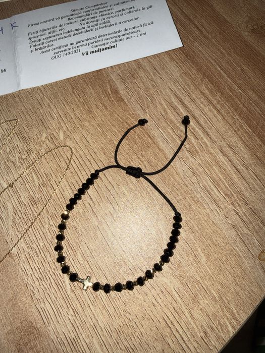 Vand cercei, colier si bratara aur