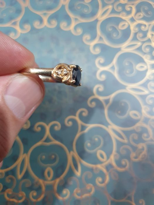 INEL Aur 14k = 4.65gr. și CERCEL(unu) Aur 14k = 2.02gr.