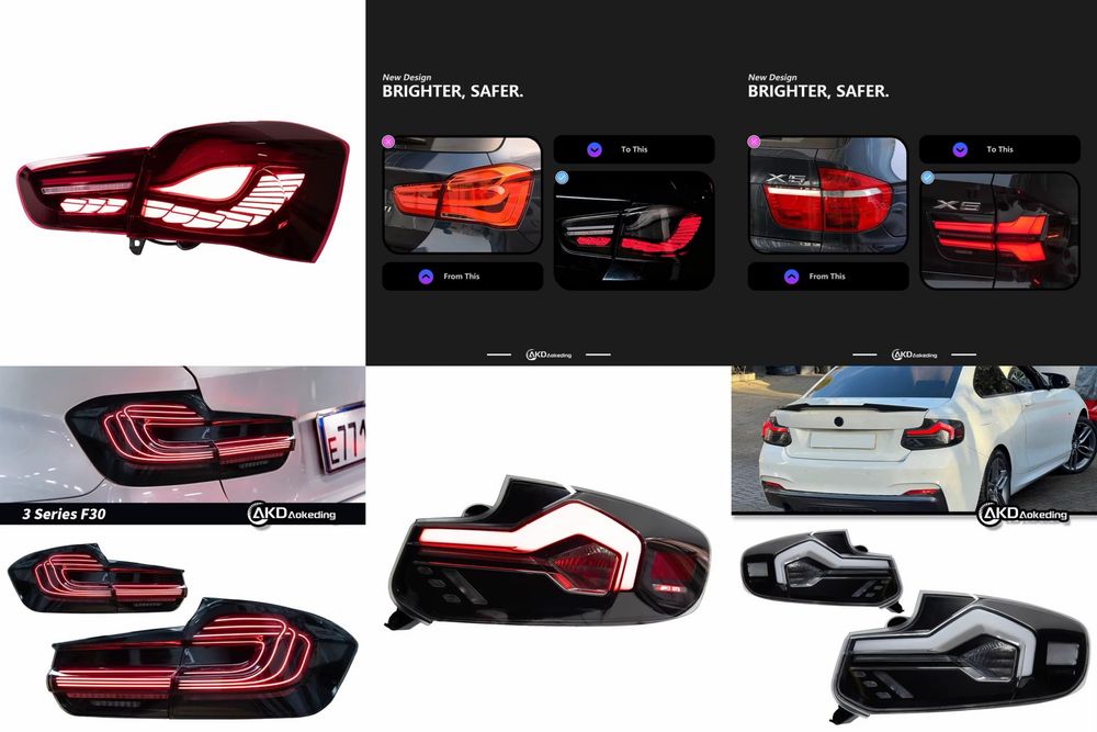 Стопове и фарове за всяко BMW BMW Taillights BMW Headlights
