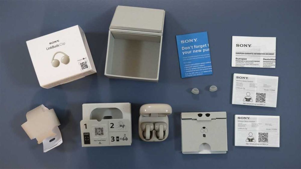 Casti NOI Open-Ear Sony LinkBuds Clip WF-LC900C