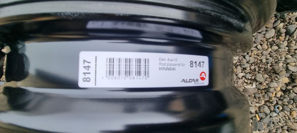 Jante R15 6JX15 Et.46 5x114,3 original Hyundai Kia senzori presiune