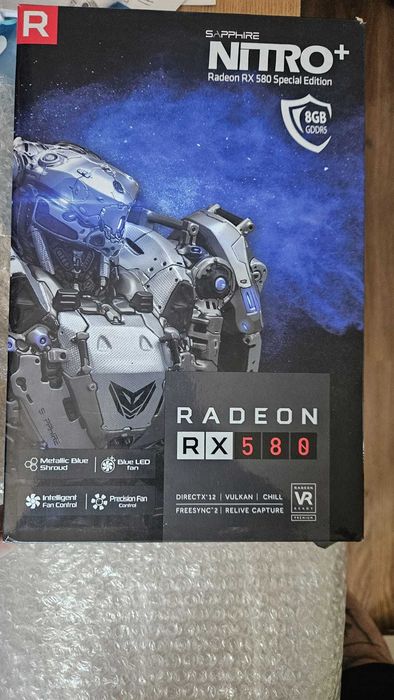 Placa Video RX580 Special Edition 8gb 256bit