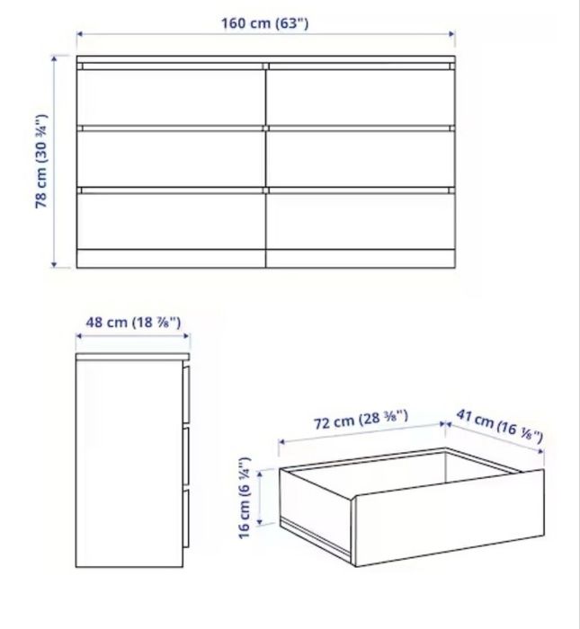 Продам  комод ikea