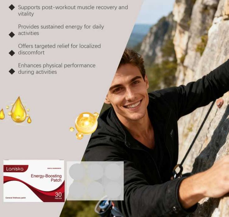 Energy-Boosting Patch Enhancement Energy Enhancer Пластири за Повишаване на Енергията Уелнес Пластир Eнергиен Дар Бдителност Мотивация Грижа за Тялото