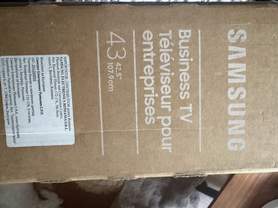 Smart Tv Samsung LH43BECHLGUXEN