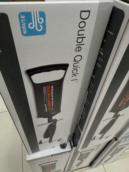 Ръчна помпа с 3 накрайника – универсална, компактна