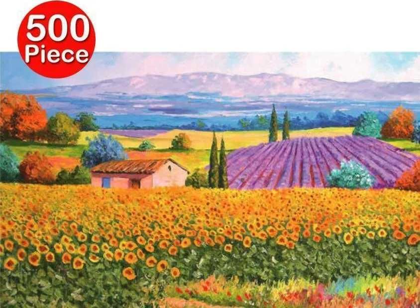 Puzzle Van Gogh 500piese. Tablou la finalizare. Nou ambalat!