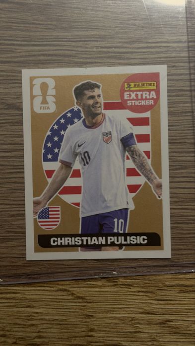 Extra Sticker Panini Pulisic  bronze