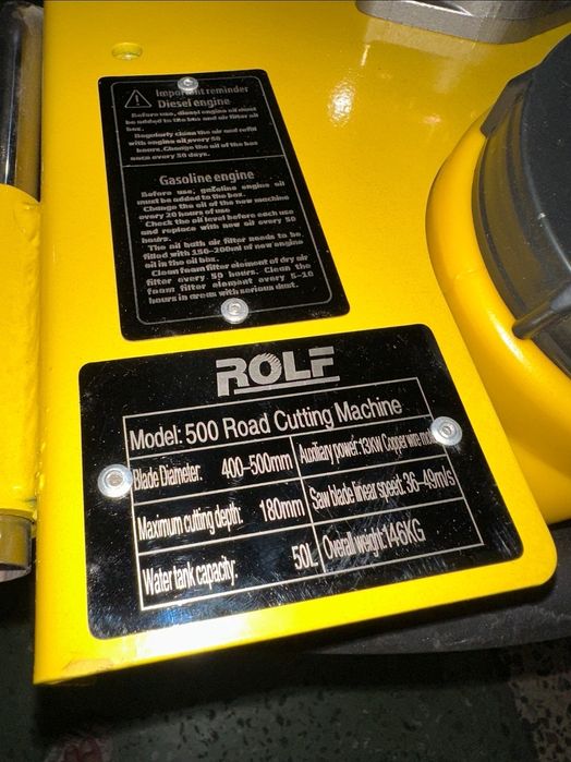 Asfaltarez. betonarez. benzinoviy ROLF