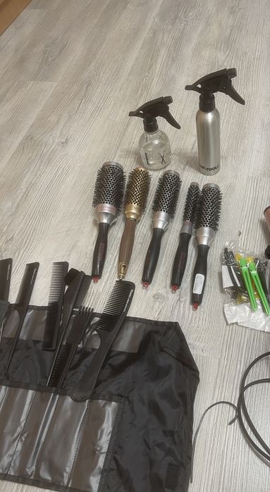 Set 5 perii profesionale Olivia Garden + kit piepteni coafiura