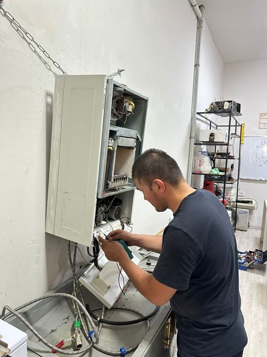 Ремонт и жөндеу Орнату установка Кател, газ плита, стиральная машина,