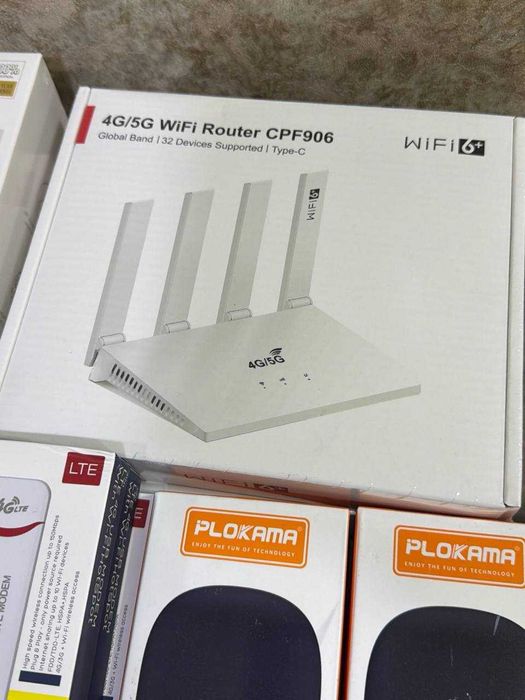 4G/5G WiFi Router CPF906 (WiFi 6+) — Мощный роутер под SIM-карту