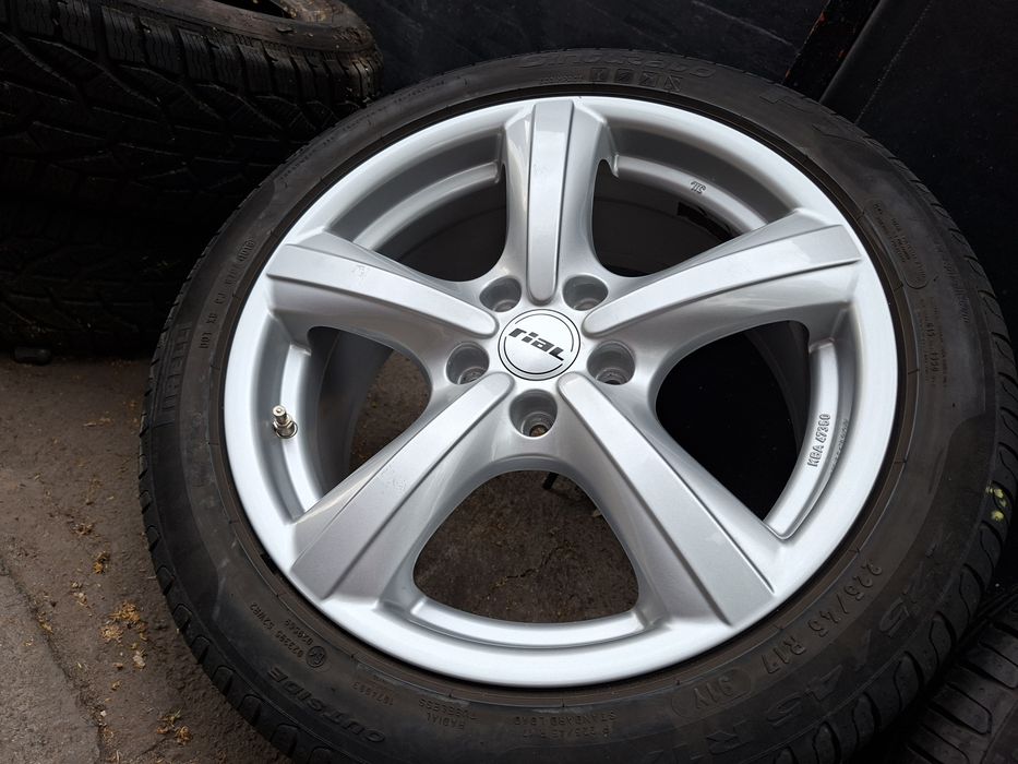 Почти Нови 17" 5Х112мм Rial Germany, 5x112mm Немски Алуминиеви джанти