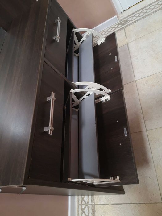 Портманто- тъмно кафяв цвят