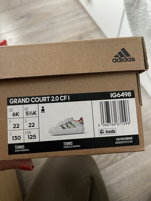 Детски маратонки Adidas grand court  2.0 CF I