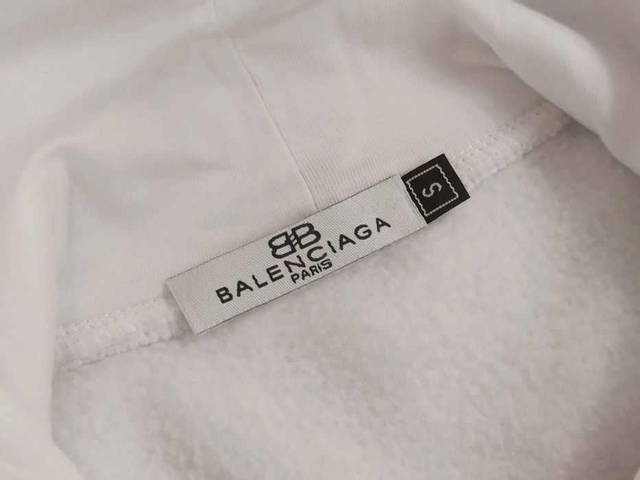 Hanorac Balenciaga - Bootleg White All Over