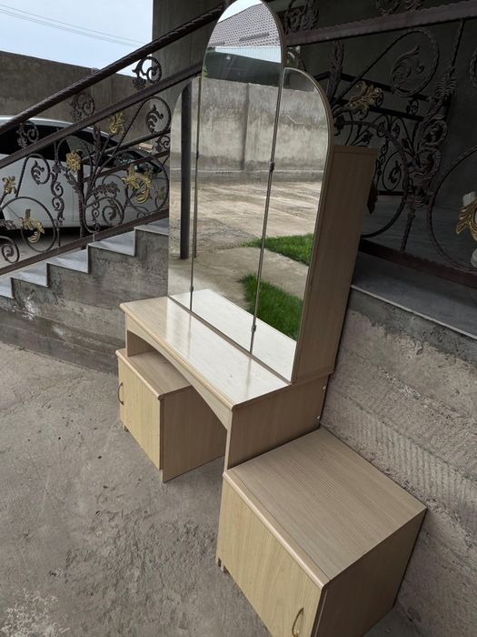 Комод айнасымен, 2тумбочка