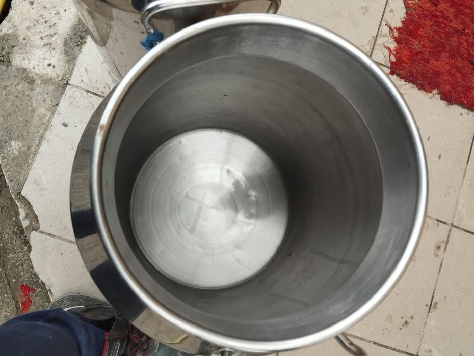 Bidon ,butoi inox pentru muls  lapte40l