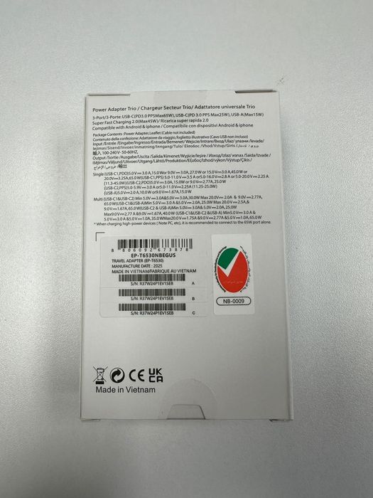 Adaptor priza Super Fast Charge 65W