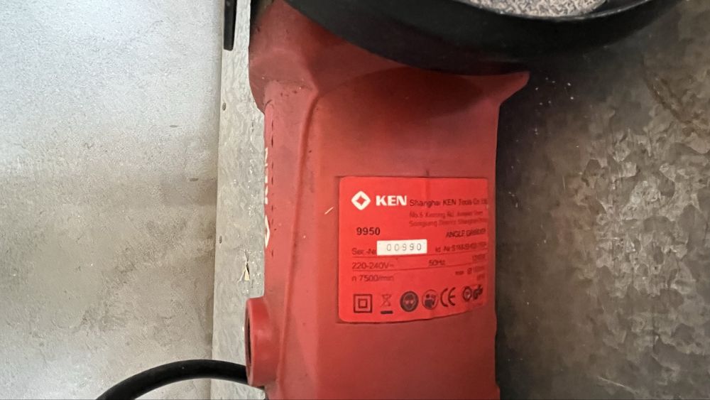 профессиональная болгарка KEN
