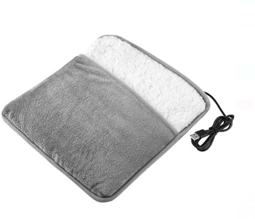 Загряваща възглавница за крака с USB