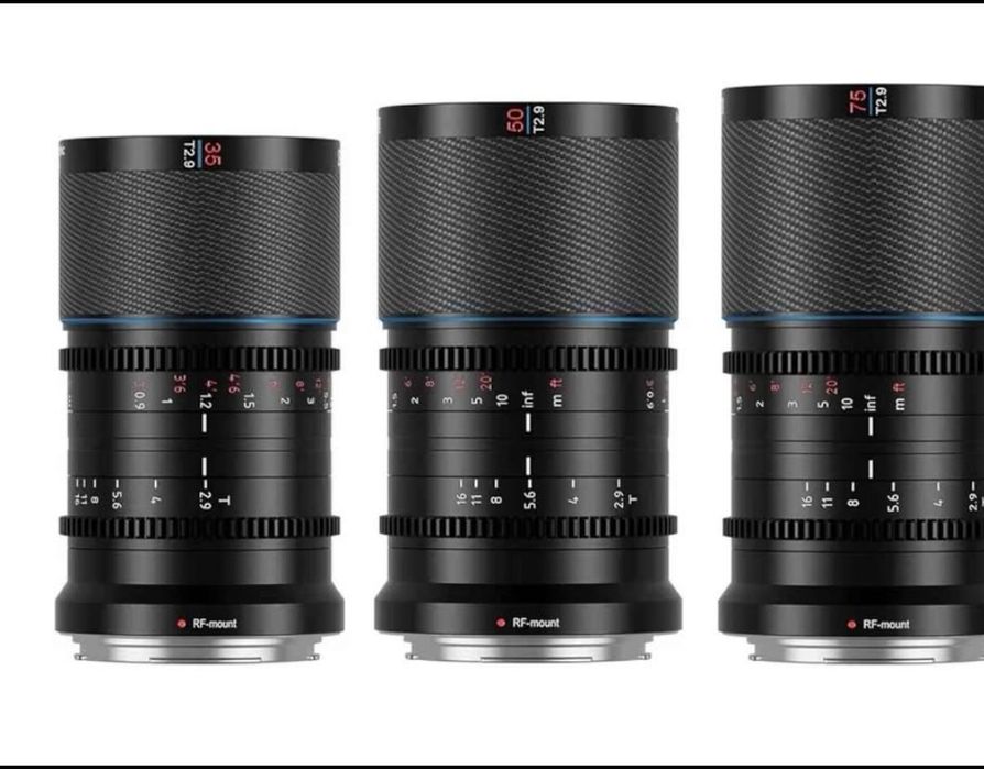 Комплект анаморфных объективов Sirui Saturn 1.6x и 1.25 адаптер. Sony