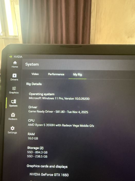 Laptop gaming Asus TUF