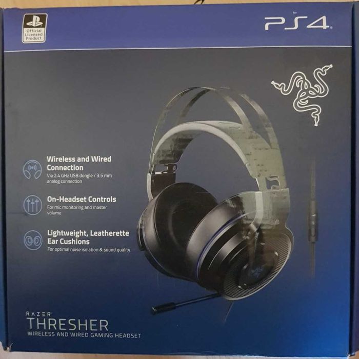 Слушалки - Razer Thresher wireless Gaming Headset PS4