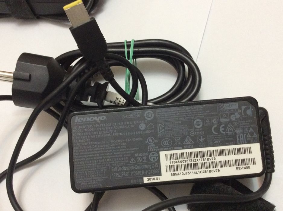 Incarcator Lenovo ADLX45NCC3A 20V/2,25A ADLX65NLC3A 20V/3.25A ,4,5A 6A