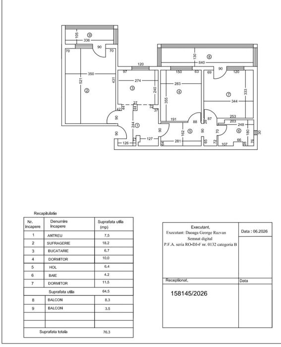 Vand apartament Craiova zona Lapus Arges