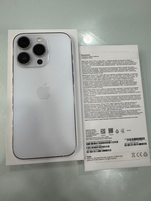 Iphone 14 pro, alb , 128 GB