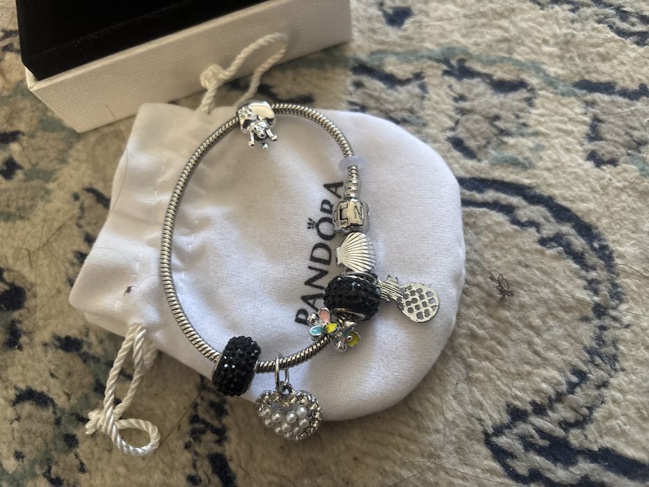 Pandora браслет +7 шармов