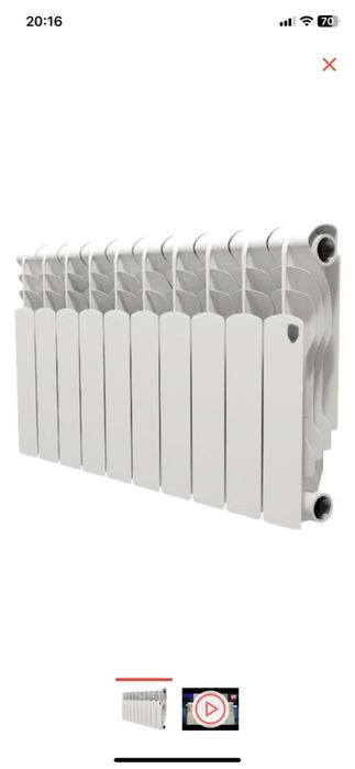 Продам радиатор 10секций