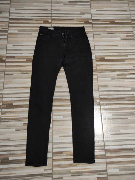 Черни дънки Levi's и H&M Skinny Fit (размер S)