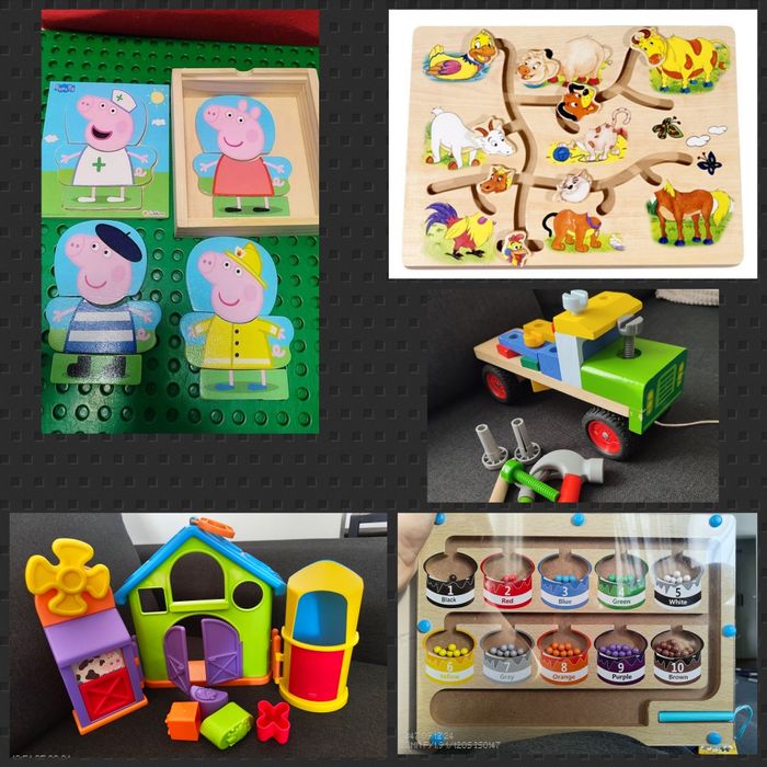 Играчки Фишър Прайс, Goki, пъзели,книги с твърди корици, гризалки,сорт