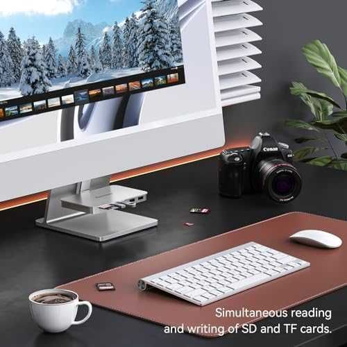 Нов iMac USB Адаптер Hub Поддържа 10Gbps 27 инча дисплей Хъб лаптоп
