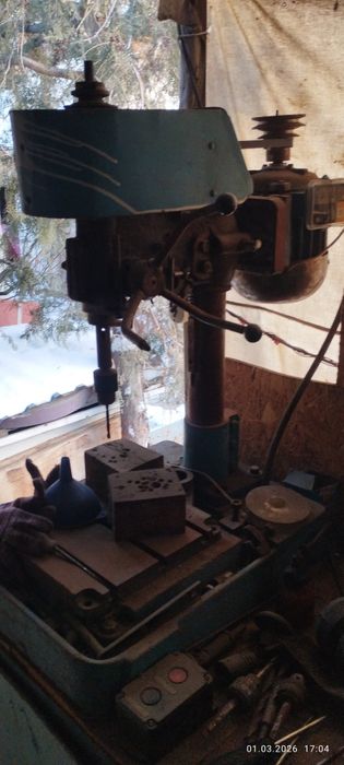 Сверлильный станок компрессор 380вт.