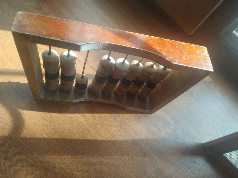 Счеты деревянные советский