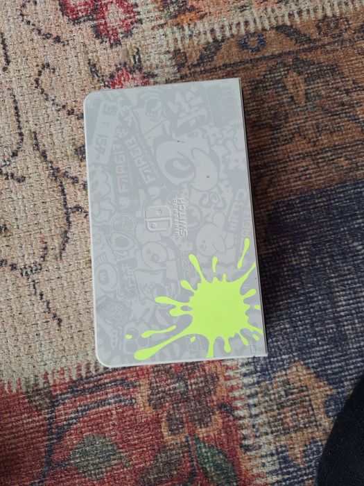 Nintendo switch oled splatoon 3 edition