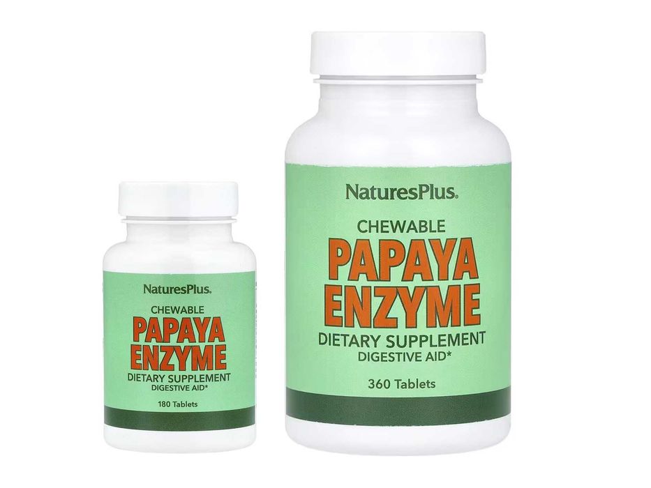 NaturesPlus Papaya Enzyme папайи папая