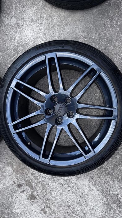 Jante R19 Audi/Vw 5x112 Et:52 butuc:66,6mm Model LeMans fara Anvelope